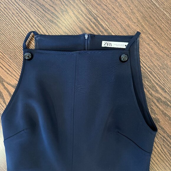 Zara Short Dress with Buttons - Picture 4 of 9